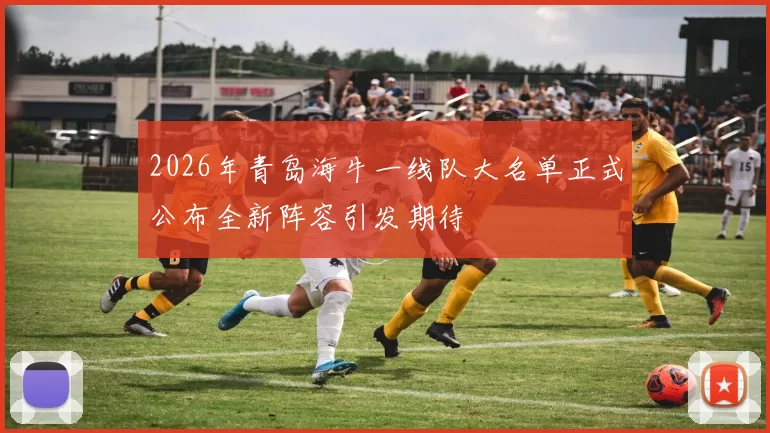 2026年青岛海牛一线队大名单正式公布全新阵容引发期待
